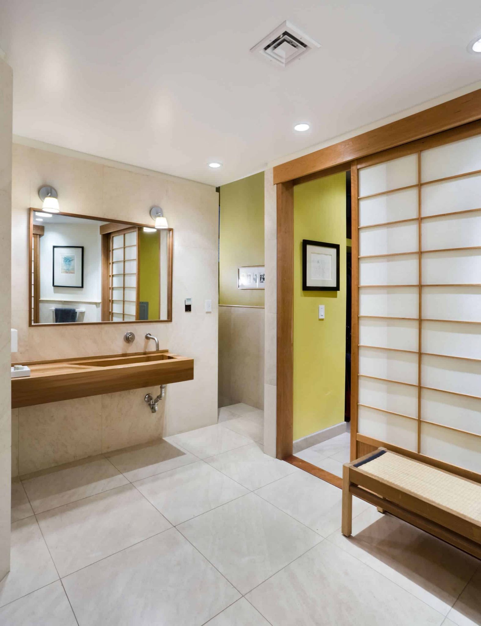 Ванная и туалет в японском стиле