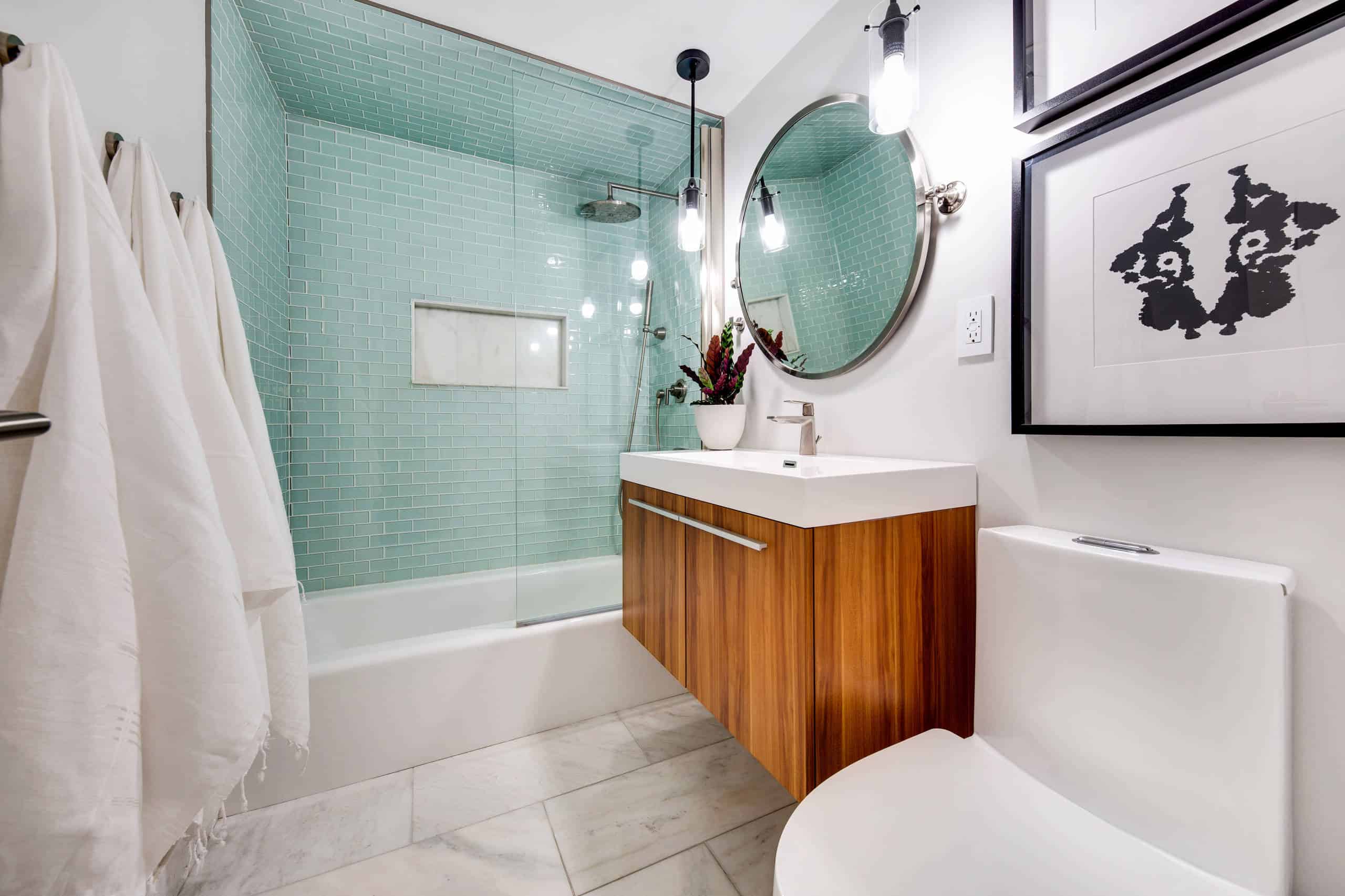 50 Inspiring Bathroom Design Ideas : Bathroom Wall Tile Ideas ...