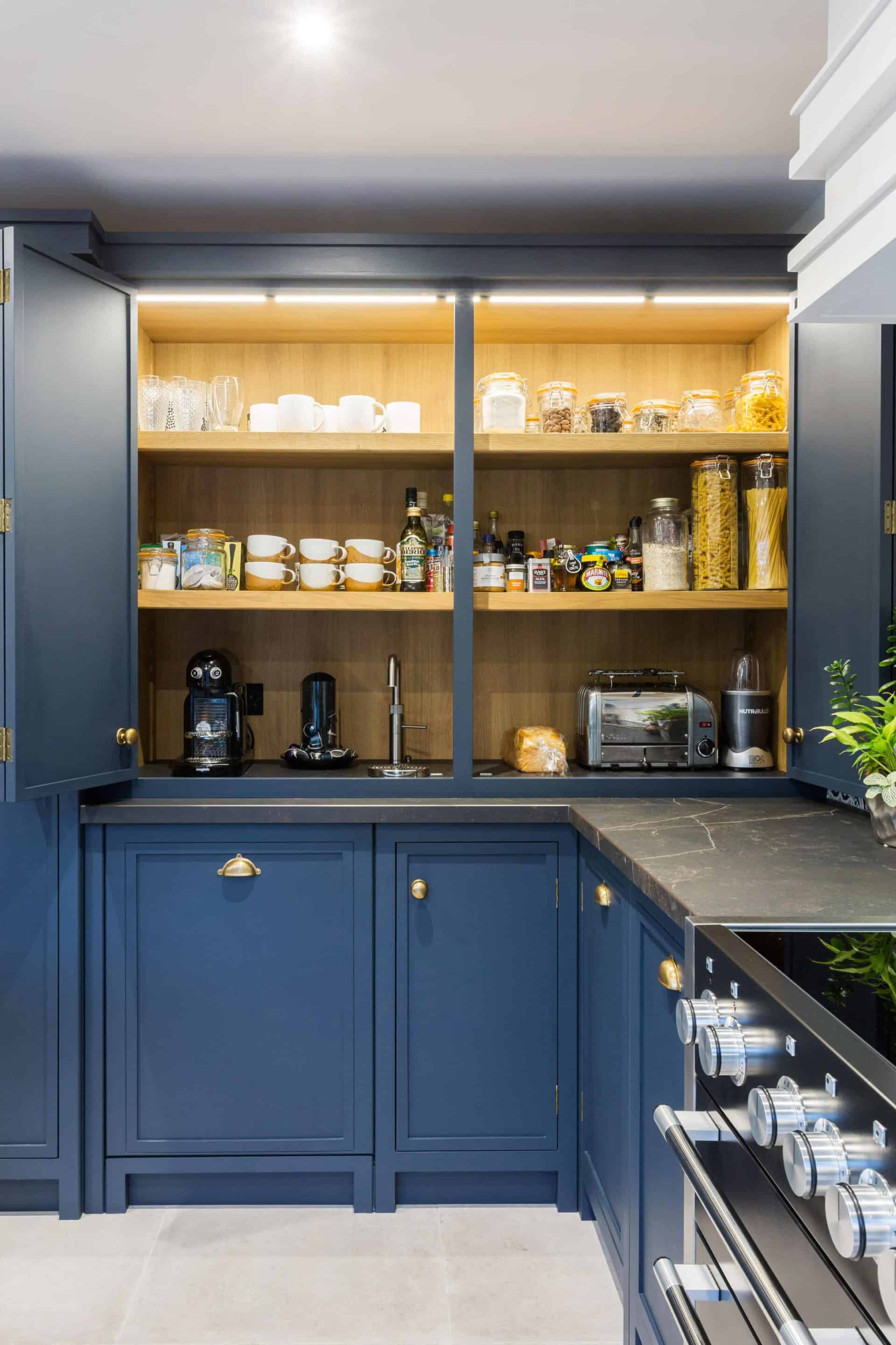 28+ Coffee Station Ideas Built Into Your Kitchen Cabinets | Decor Snob