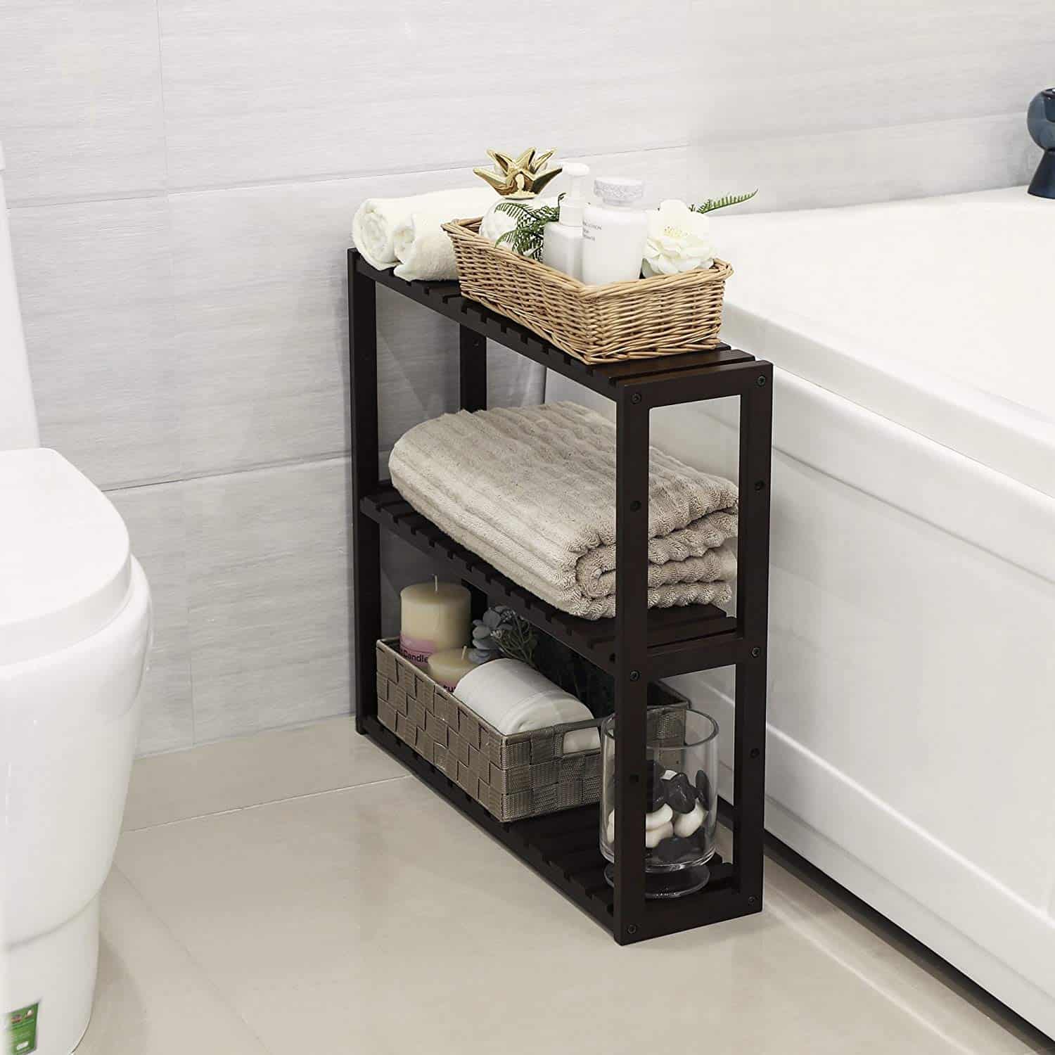 35 Best Bathroom Shelf Ideas for 2023 Unique Shelving Storage