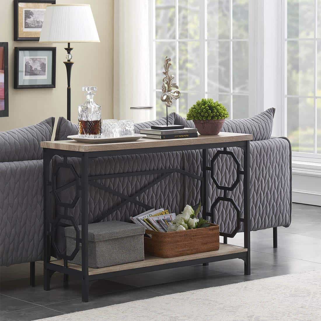 couch console table