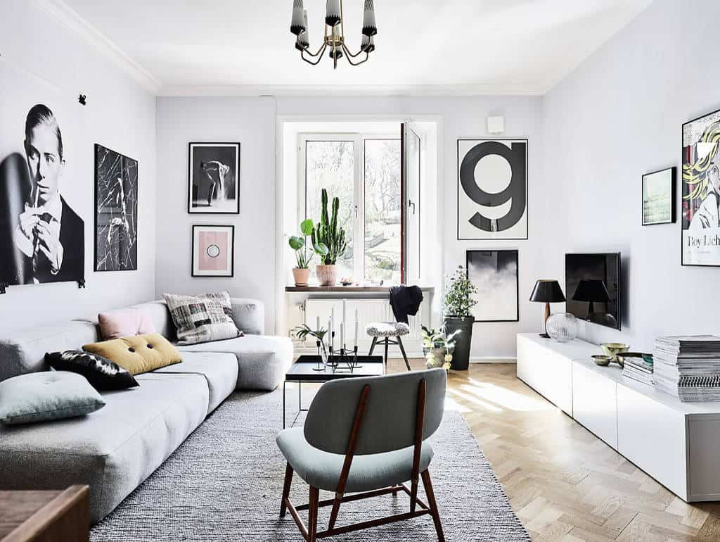 living room ideas with gray