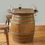 135 Wine Barrel Furniture Ideas You Can DIY or BUY [PHOTOS!]