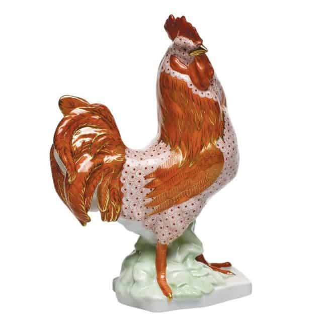 Herend Twirl Rooster Reserve Collection 640x640 