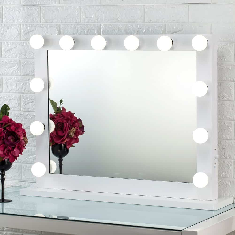best led makeup mirror