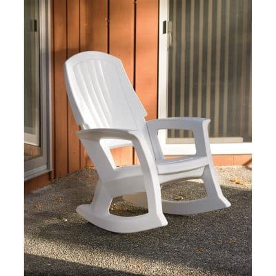 rubbermaid resin rocking chair