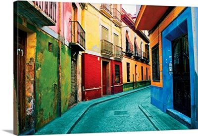 Ynon Mabat Premium Thick-Wrap Canvas Wall Art Print entitled Granada, Spain