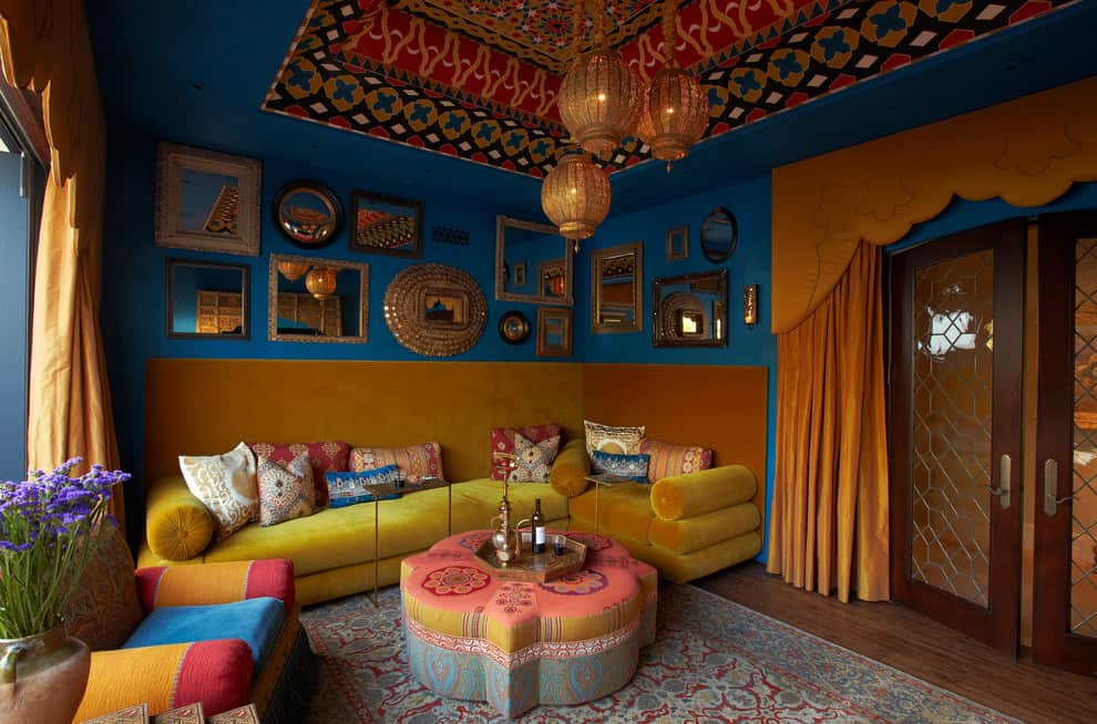 moroccan living room decorating ideas chic
